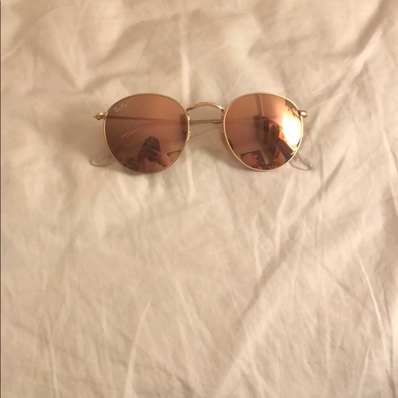 Ray-Ban Accessories - Ray ban round flash sunglasses